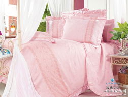 藍絲羽家紡 玫瑰花語八件套，匠心織就的浪漫家居藝術